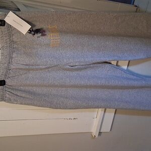 Gray Sweatpanints With Corella Deville Logo